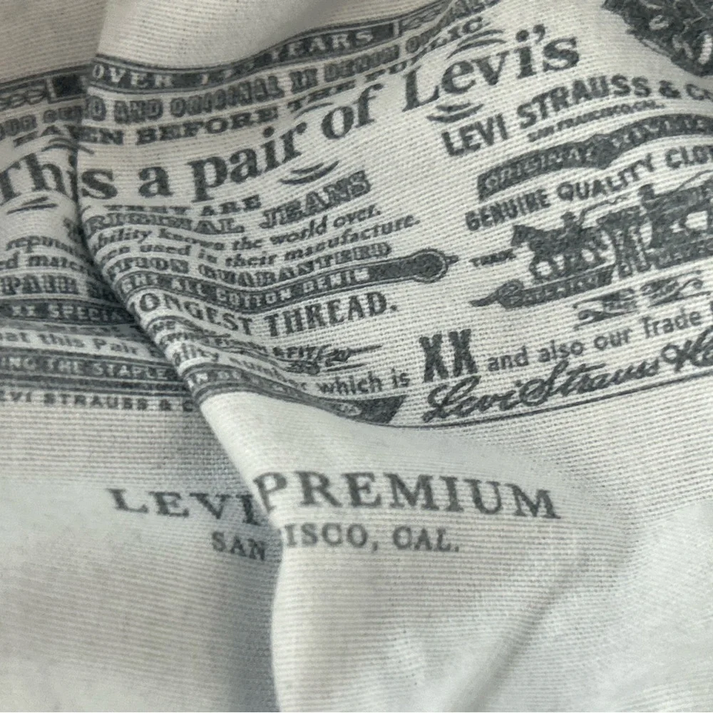 Levi's‎ 501 Distressed Button Fly Blue Jeans 30